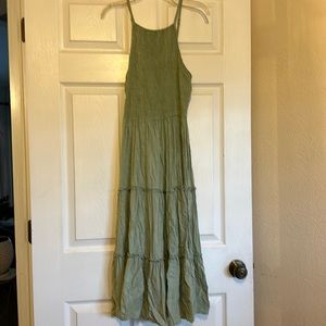 Sage Green Maxi Dress size Small
